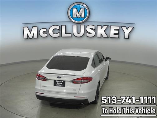 Oxford White 2020 Ford Fusion SE