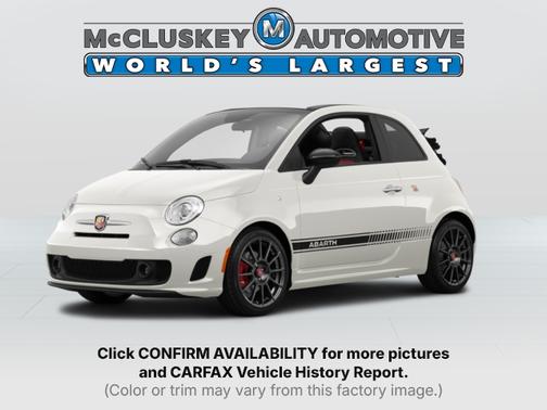 Bianco (White) 2015 FIAT 500 Abarth
