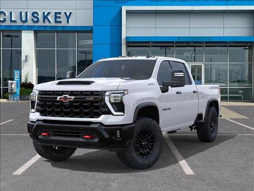 Summit White 2026 Chevrolet Silverado 2500 Crew Cab, Standard Bed, XR2, 4WD