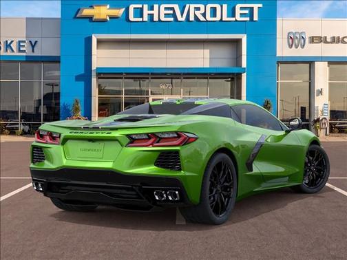 Roswell Green Metallic 2026 Chevrolet Corvette Stingray w/2LT