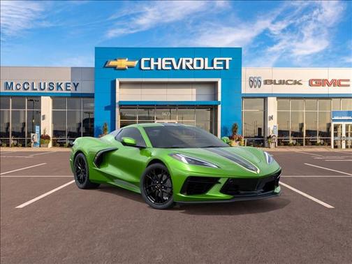 Roswell Green Metallic 2026 Chevrolet Corvette Stingray w/2LT
