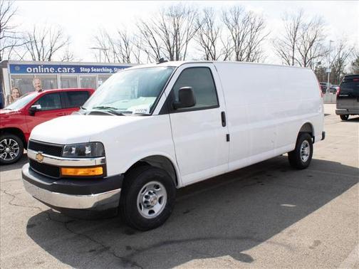 Summit White 2026 Chevrolet Express 2500 2500 Extended Wheelbase, WT, RWD