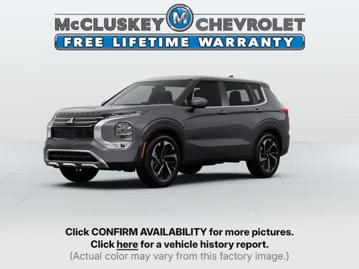Gray 2024 Mitsubishi Outlander SE 2.5 2WD