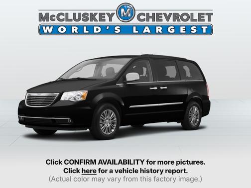 Brilliant Black Crystal Pearlcoat 2014 Chrysler Town & Country Touring