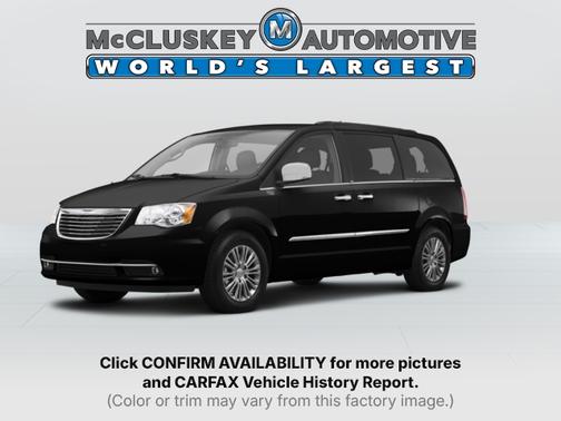Brilliant Black Crystal Pearlcoat 2014 Chrysler Town & Country Touring