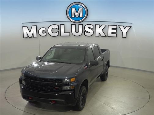 Shadow Gray Metallic 2020 Chevrolet Silverado 1500 Custom Trail Boss