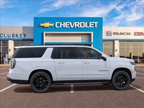 Summit White 2026 Chevrolet Suburban RST