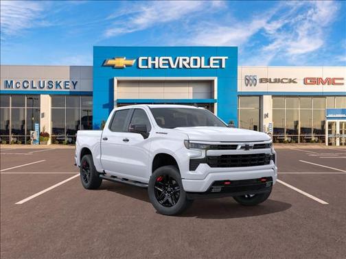 Summit White 2026 Chevrolet Silverado 1500 RST