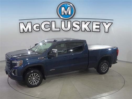 Pacific Blue Metallic 2020 GMC Sierra 1500 AT4