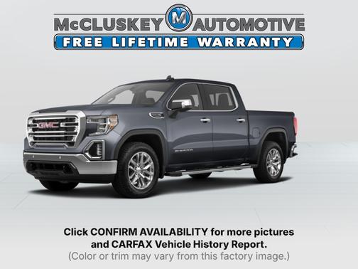 Pacific Blue Metallic 2020 GMC Sierra 1500 AT4