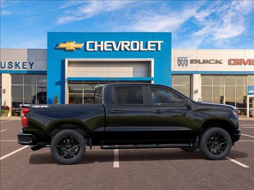 Black 2026 Chevrolet Silverado 1500 Custom