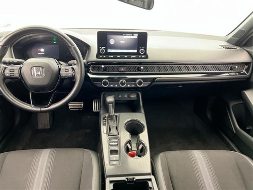 Platinum White Pearl 2025 Honda Civic Sport