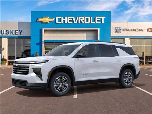Summit White 2026 Chevrolet Traverse LT