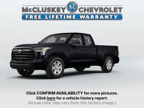 Midnight Black Metallic 2024 Toyota Tundra SR5