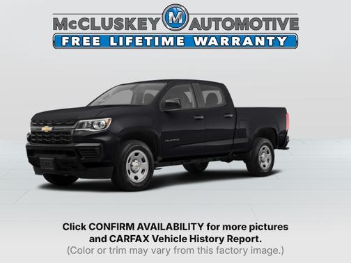 Black 2022 Chevrolet Colorado WT