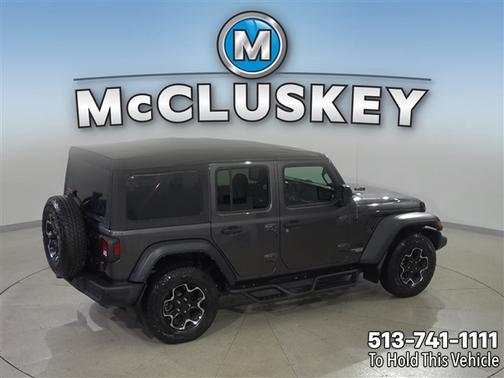 Granite Crystal Metallic Clearcoat 2021 Jeep Wrangler Unlimited Sport