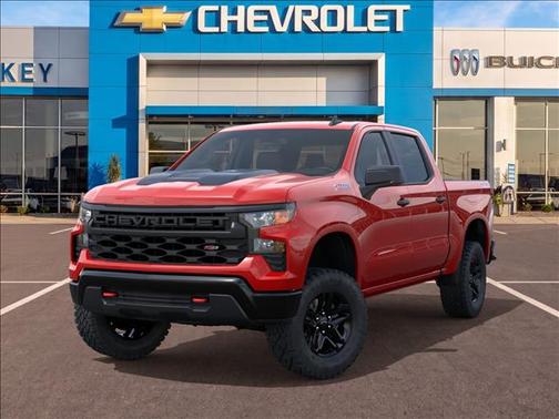 Red Hot 2026 Chevrolet Silverado 1500 Custom Trail Boss