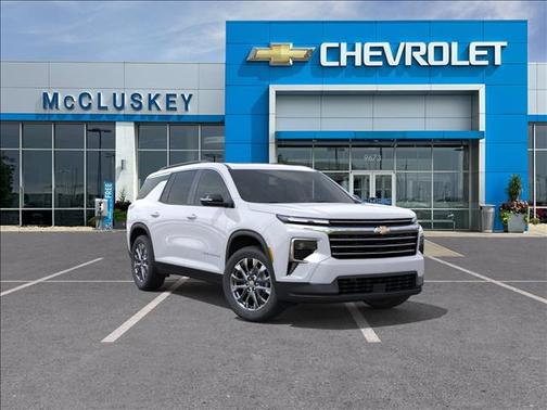 Summit White 2026 Chevrolet Traverse LT
