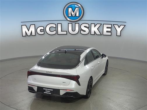 Snow White Pearl 2025 Kia K5 GT-Line