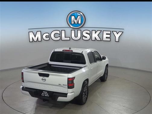 Glacier White 2024 Nissan Frontier SL