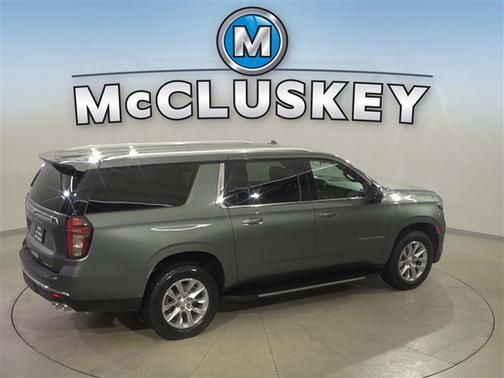 Silver Sage Metallic 2023 Chevrolet Suburban Premier