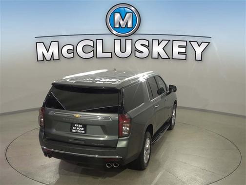 Silver Sage Metallic 2023 Chevrolet Suburban Premier