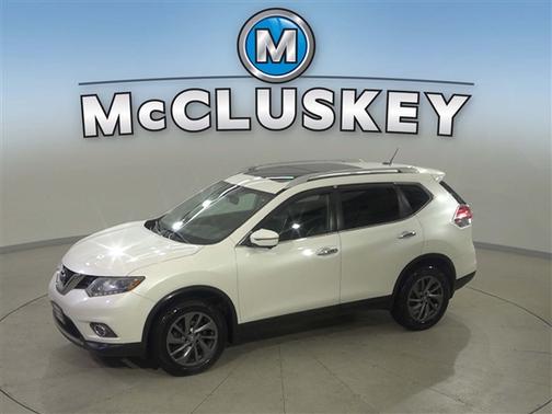 Pearl White 2016 Nissan Rogue SL