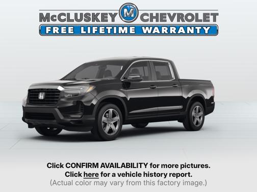 Crystal Black Pearl 2023 Honda Ridgeline RTL