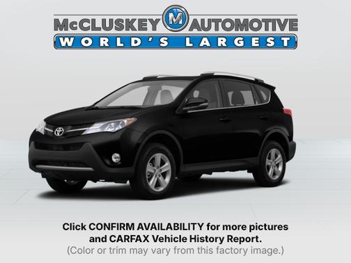 Black 2014 Toyota RAV4 XLE
