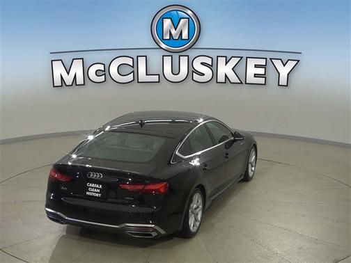 Mythos Black Metallic 2023 Audi A5 Sportback 45 S Line Premium Plus
