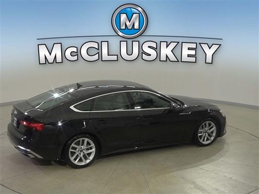 Mythos Black Metallic 2023 Audi A5 Sportback 45 S Line Premium Plus