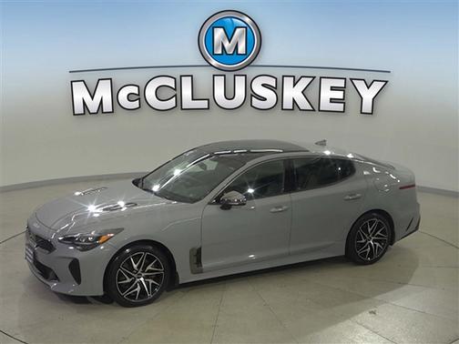 Ceramic Silver 2023 Kia Stinger GT-Line