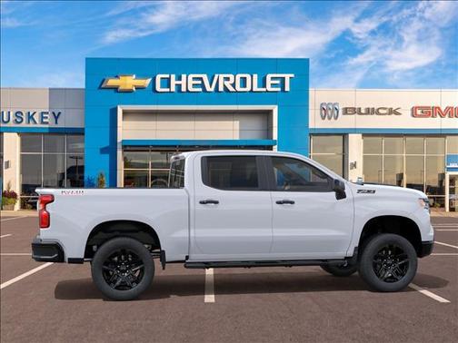 Summit White 2026 Chevrolet Silverado 1500 LT Trail Boss