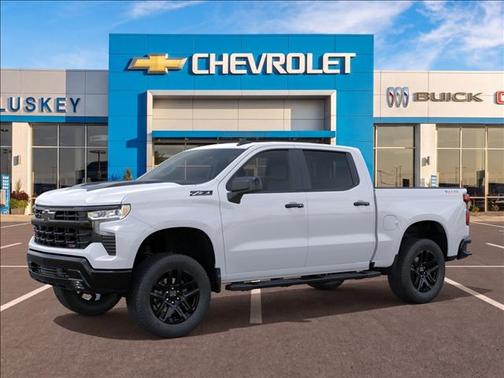 Summit White 2026 Chevrolet Silverado 1500 LT Trail Boss
