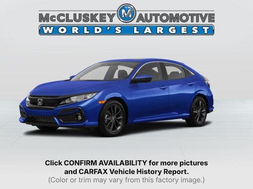 Aegean Blue Metallic 2020 Honda Civic EX