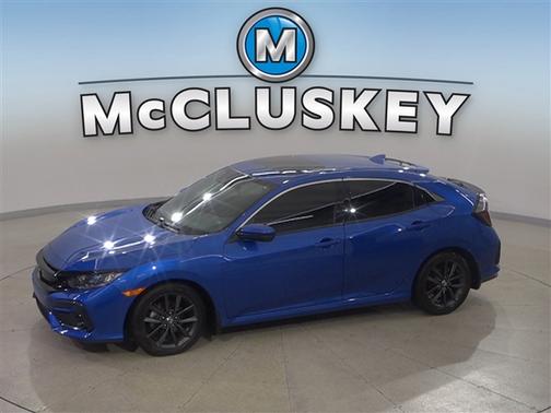 Aegean Blue Metallic 2020 Honda Civic EX