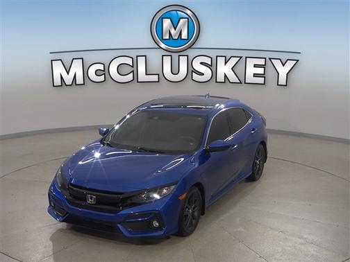 Aegean Blue Metallic 2020 Honda Civic EX