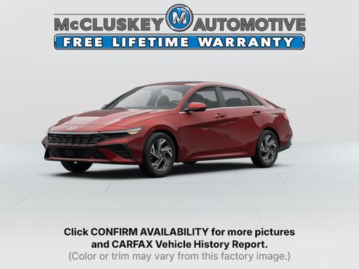 Ultimate Red 2024 Hyundai ELANTRA SEL