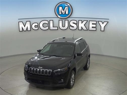 Diamond Black Crystal Pearlcoat 2021 Jeep Cherokee Latitude Lux