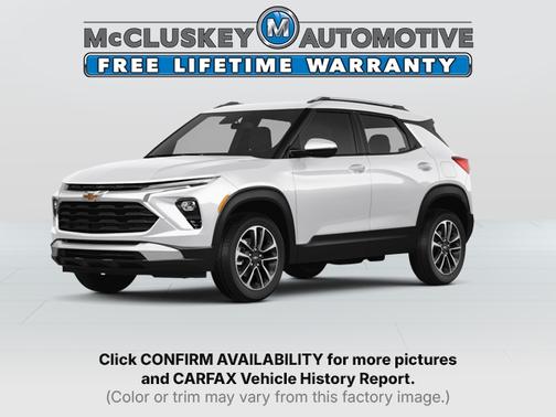 Summit White 2026 Chevrolet Trailblazer LT
