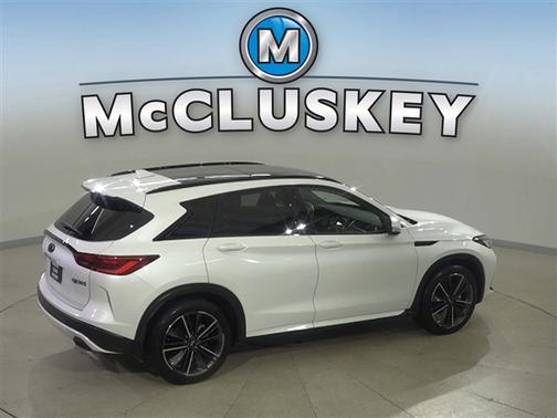 Radiant White 2023 INFINITI QX50 SPORT AWD