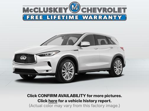 Radiant White 2023 INFINITI QX50 SPORT AWD