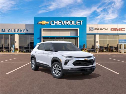 Summit White 2026 Chevrolet Trailblazer LS