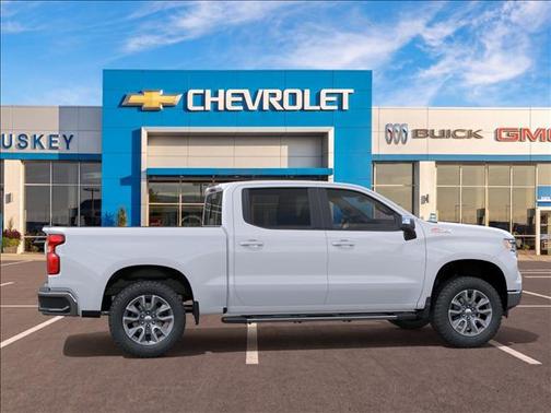 Summit White 2026 Chevrolet Silverado 1500 LT