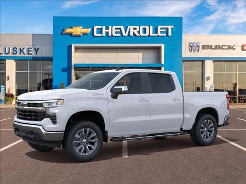 Summit White 2026 Chevrolet Silverado 1500 LT