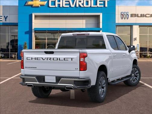 Summit White 2026 Chevrolet Silverado 1500 LT
