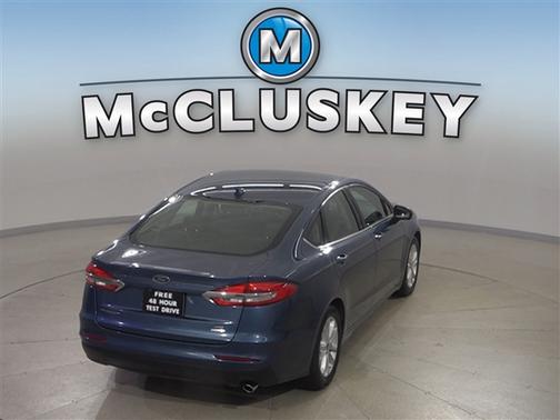 BLUE METALLIC 2019 Ford Fusion SE