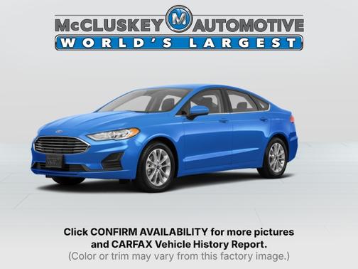 BLUE METALLIC 2019 Ford Fusion SE