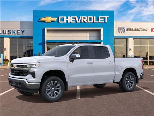 Summit White 2026 Chevrolet Silverado 1500 LT