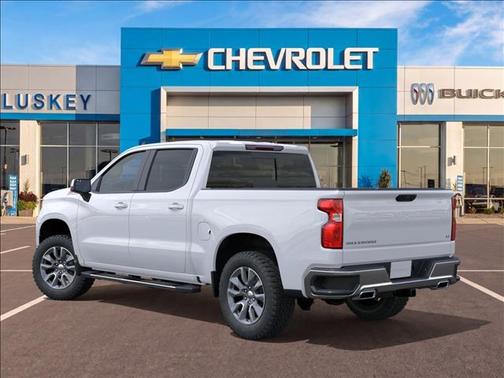 Summit White 2026 Chevrolet Silverado 1500 LT